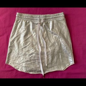 Forever21 Metallic Skirt